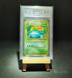 Carta Pokémon Venusaur PGS 9.5 Thai Mint no PSA