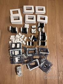 122pz bticino matix bianco