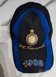 Cappello Inter Nero/Blu Regolabile Taglia Unica