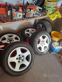 Cerchi e gomme Audi Golf Troc del 16