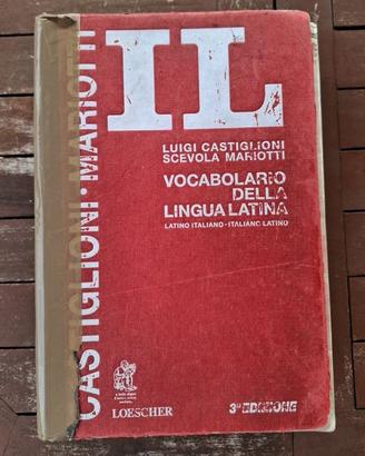 Dizionario latino Castiglioni Mariotti