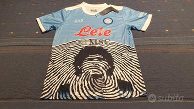 Maglia NAPOLI Home EA7 Armani #10 MARADONA