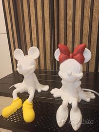 Coppia Mickey Mouse e Minnie in stampa 3D