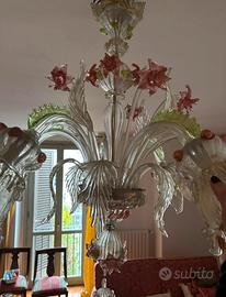 Lampadario di murano