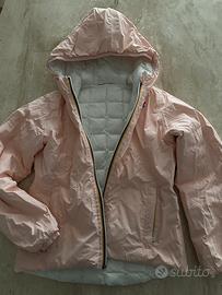 piumino K-waytermoreversibile  12 anni double face