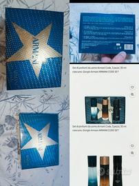 Cofanetto profumo Armani