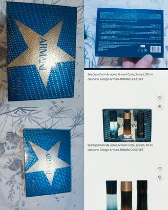 Cofanetto profumo Armani