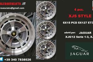 Cerchi xjs 6x 15 5x120,65 et35 jaguar XJS XJ6