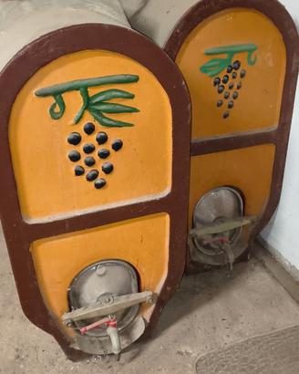Botti per vino in cemento