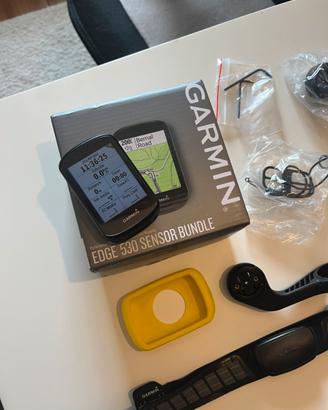 Garmin edge 530 e fascia cardio