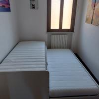 letto singolo con letto a scomparsa