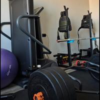 Palestra studio professionale con tappeti gommati