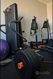 Palestra studio professionale con tappeti gommati