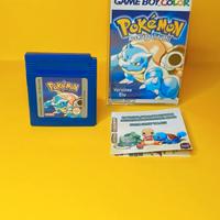Box e gioco Pokémon blu