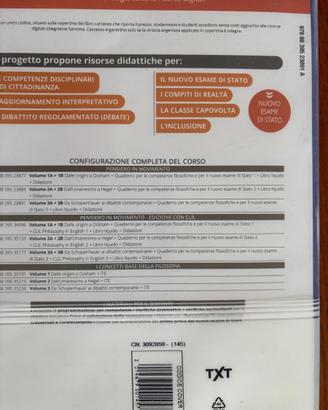 libri liceo Scientifico classe 5