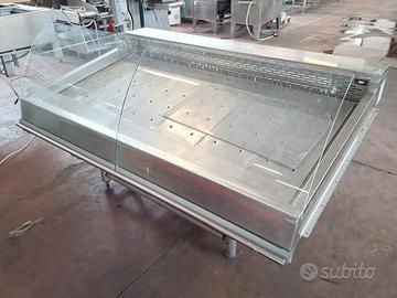 banco refrigerato inox per pescherie usato
