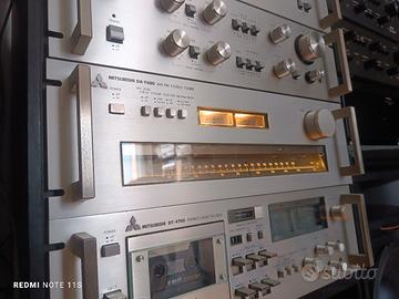 Mitsubishi Da-F680 Sintonizzatore Vintage Uso HiFi