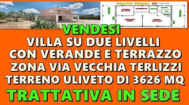 Villa su 2 Livelli con Trullo