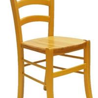 Sedie In Legno Per Bar Pub Ristorante Color Giallo
