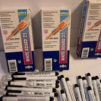 48 pennarelli x lavagna bianca cancellabile 