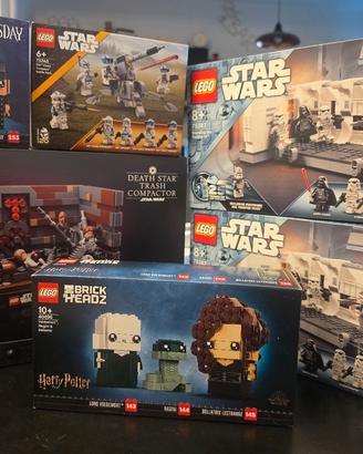 LEGO star wars harry potter mercoledì addams