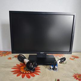 Schermo Acer  + PC Lenovo 