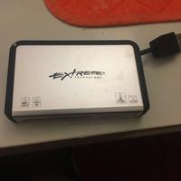 lettore usb 2.0 per tutti i tipi di memory card