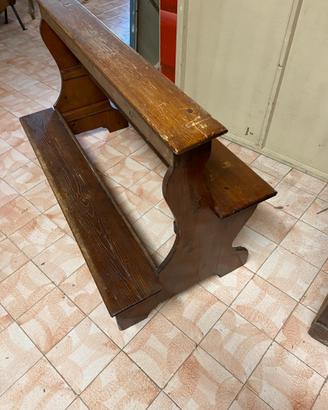 Banco chiesa inginocchiatoio