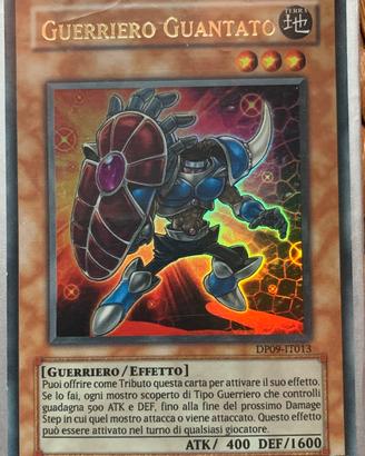 Guerriero Guantato ultra rara Yu-Gi-Oh!