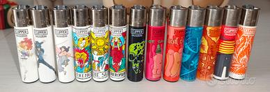 13 accendini vari clipper da collezione 