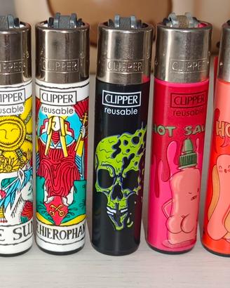 13 accendini vari clipper da collezione 