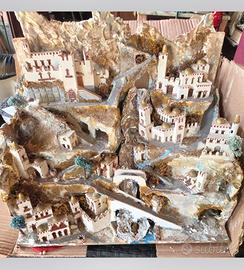 Diorama e personaggi presepe dai primi del '900 f