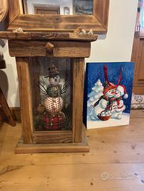 Lanterne legno antico