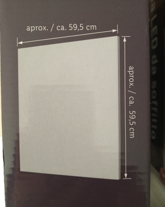 Lampade LED da soffitto 59,5x59,5