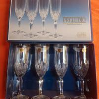 Crystal Capri 12 calici champagne flutes nuovi