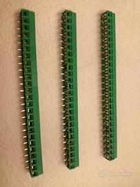 3x MORSETTIERA DA CIRCUITO STAMPATO 25 PIN 5,08