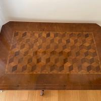 TAVOLINO ANTIQUARIATO INTARSIATO