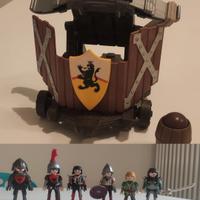 playmobil cavalieri e balestra 