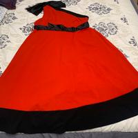 Vestito donna lungo taglia 2KL