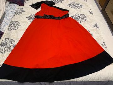 Vestito donna lungo taglia 2KL