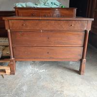 Comò antico stile impero 