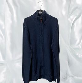Maglione Vintage Tommy Hilfiger blu,Taglia XL