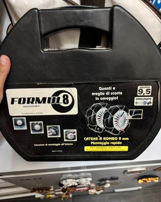 Catene da neve FORMUL8 9 mm Gruppo 9,5