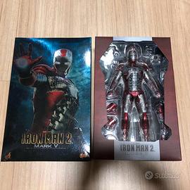 Hot Toys MMS145 IRON MAN 2 MARK V 5 AVENGERS NEW 