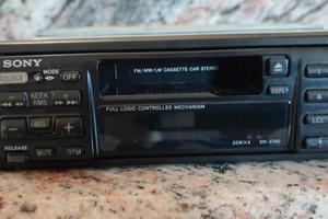 Autoradio Vintage SONY cassette anni '90 