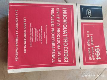 I nuovi quattro codici - anno 1994