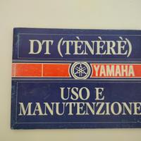 MANUALE USO MANUTENZIONE ITALIANO ORIGINALE YAMAHA