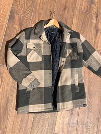 Shirt Jacket Only&Sons a quadri beige