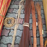 fasci di vimini bamboo e palma 