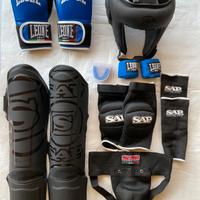 KIT ABBIGLIAMENTO MUAY THAI 8-10 ANNI TAGLIA S